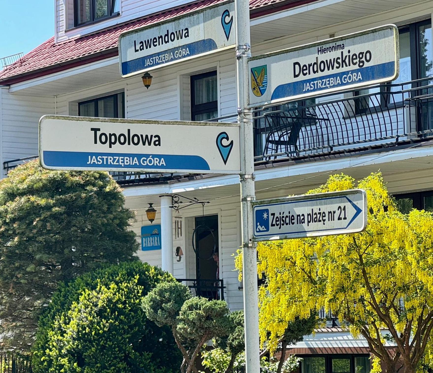 Willa Barbara Jastrzębia Góra Εξωτερικό φωτογραφία
